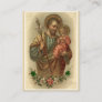 St. Joseph Jesus Catholic Prayer Shamrocks Business Card