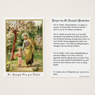 St. Joseph Jesus Protection Prayer Catholic