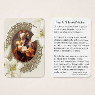 St. Joseph Jesus Protection Prayer Religious