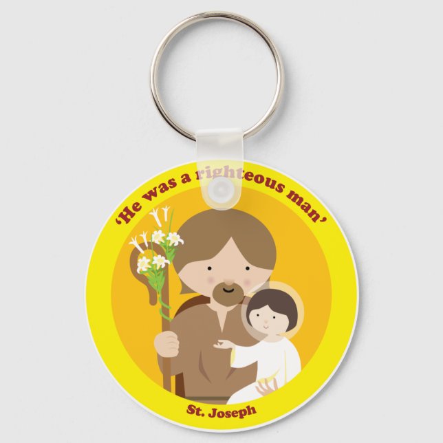 St. Joseph Keychain (Front)