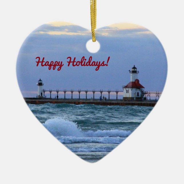St. Joseph Lighthouse Ornament *LIMITED* (Front)