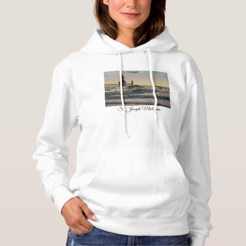 St Joseph Lighthouse Painterly Hoodie