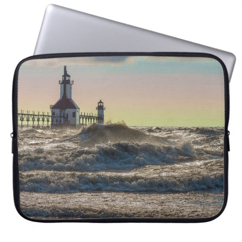 St Joseph Lighthouse Painterly Laptop Sleeve