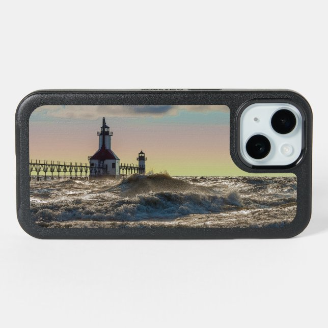 St Joseph Lighthouse Painterly OtterBox Case (Back Horizontal)