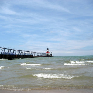 St. Joseph Michigan Lighthouse Keychain
