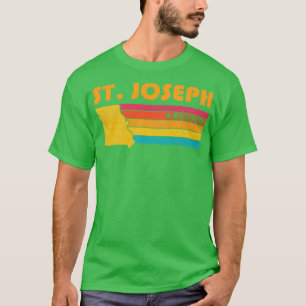 St Joseph Missouri Vintage Distressed Souvenir 2 T-Shirt
