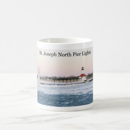 St Joseph North Pier Lights mug