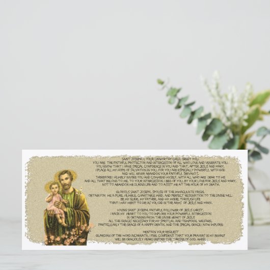 St Joseph Novena (Standing Front)