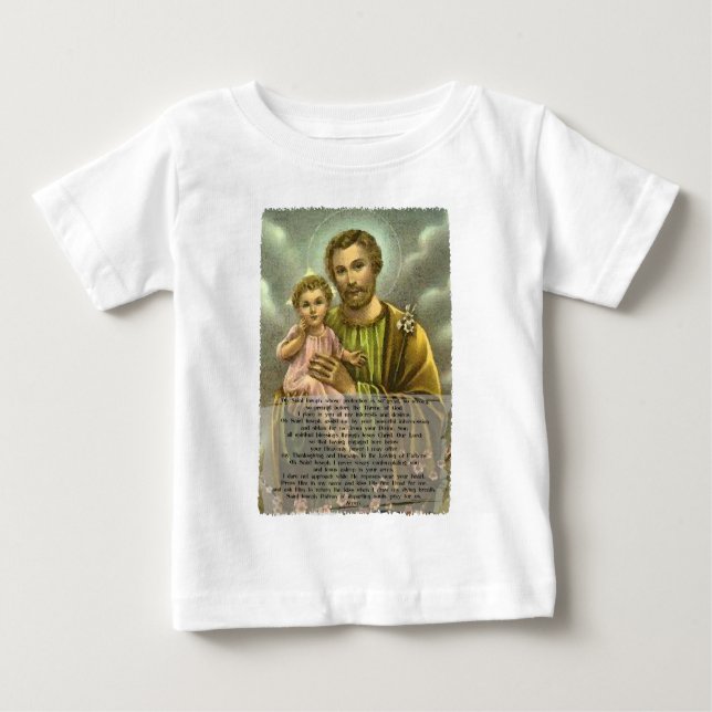 St Joseph Novena 2 Baby T-Shirt (Front)