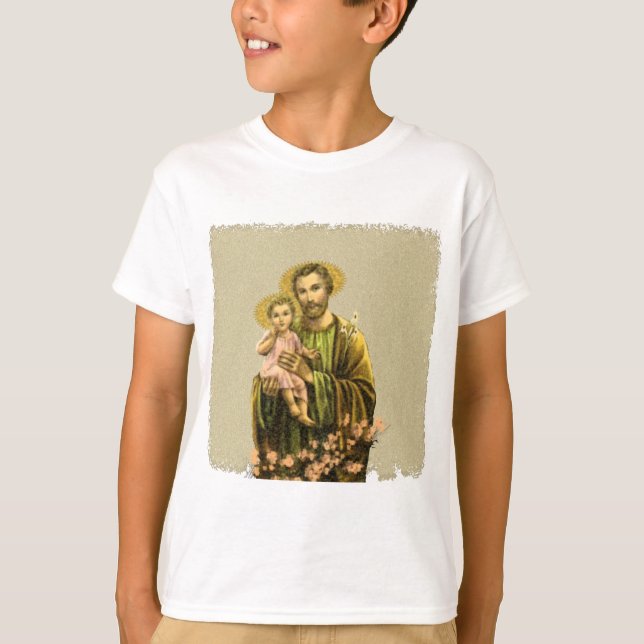 St Joseph Novena T-Shirt (Front)
