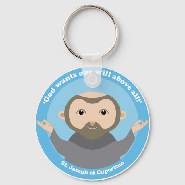 St. Joseph of Cupertino Keychain (Front)