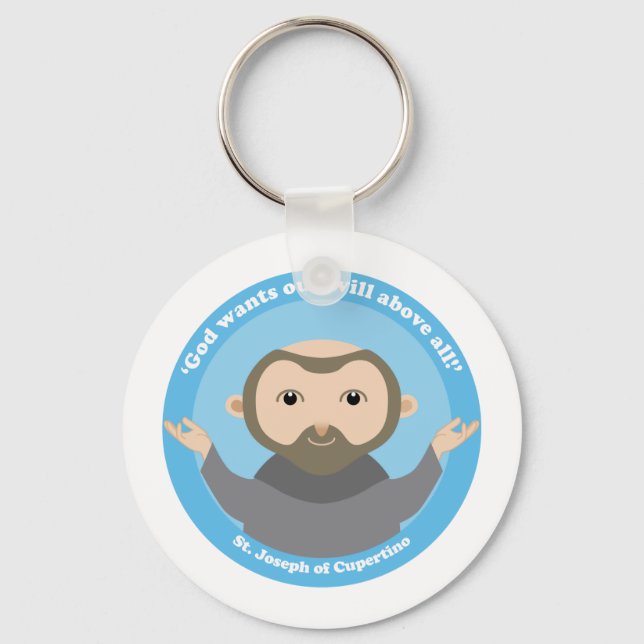 St. Joseph of Cupertino Keychain (Front)