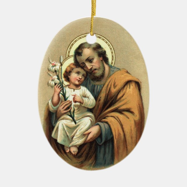 St. Joseph Ornament (Front)