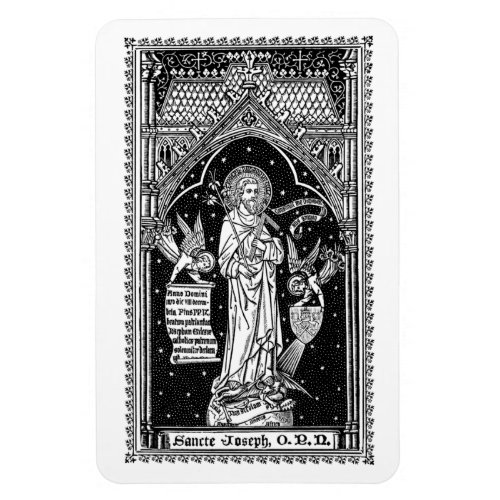 St Joseph Patron of the Church DT 01 Magnet