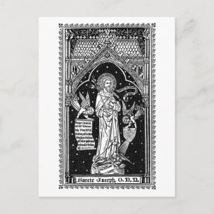 St. Joseph, Patron of the Church (DT 01) Postcard
