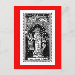 St. Joseph, Patron of the Church (DT 01) Postcard