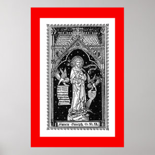 St. Joseph, Patron of the Church (DT 01) Poster