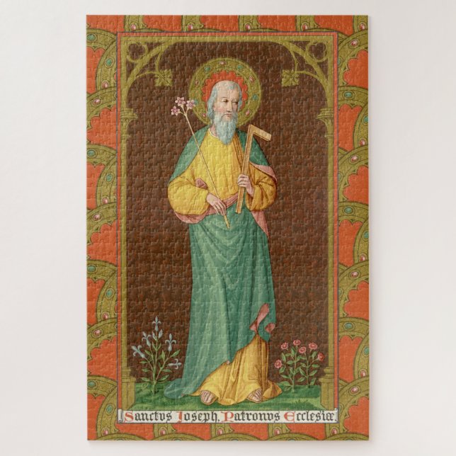 St. Joseph, Patron of the Church (SAU 35) Jigsaw Puzzle (Vertical)