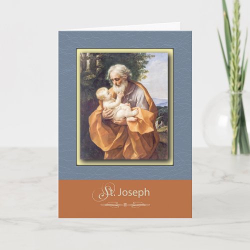 St Joseph Pray For Us Card