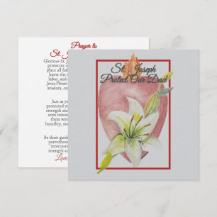 St. Joseph Protect Our Dad Father’s Day Card