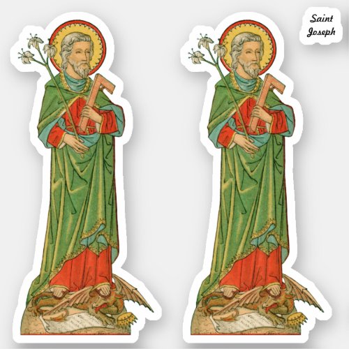 St Joseph Protector of the Church VVP 09 _ 2Up Sticker