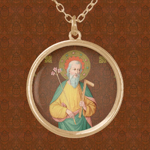 St. Joseph (SAU 35) Gold Plated Necklace