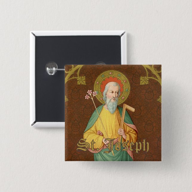 St. Joseph (SAU 35) Pinback Button (Front & Back)