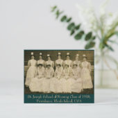 St Joseph School of Nursing Class of 1908 Postcard (Standing Front)