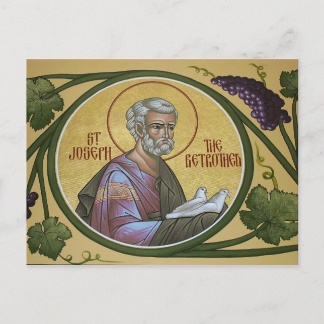 St. Joseph the Betrothed Prayer Card (Front)