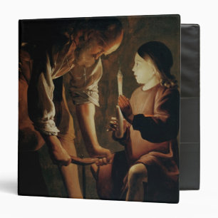 St. Joseph, the Carpenter 3 Ring Binder