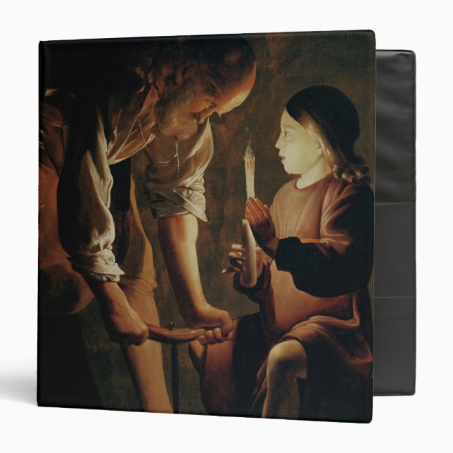 St. Joseph, the Carpenter 3 Ring Binder (Front/Inside)