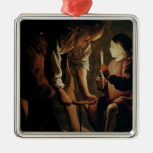 St. Joseph, the Carpenter Metal Ornament