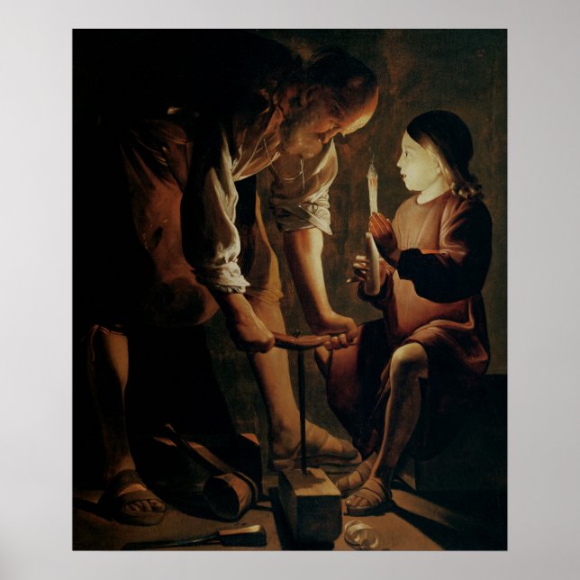 St. Joseph, the Carpenter Poster (Front)