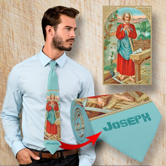 St. Joseph the Worker (BK 31) Neck Tie 1 (Creator Uploaded)