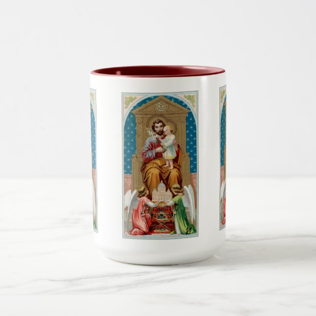 St. Joseph, Toddler CC, Angels with Vatican Model Mug (Center)