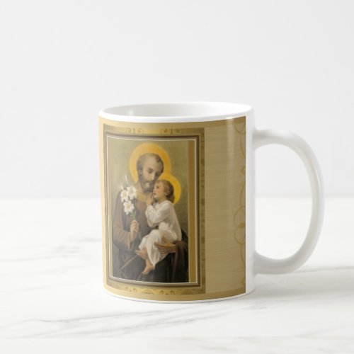 St Joseph with child Jesus Coffee Mug