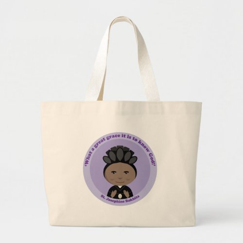 St Josephine Bakhita Large Tote Bag