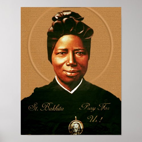 St Josephine Bakhita Poster