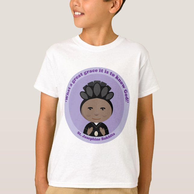 St. Josephine Bakhita T-Shirt (Front)