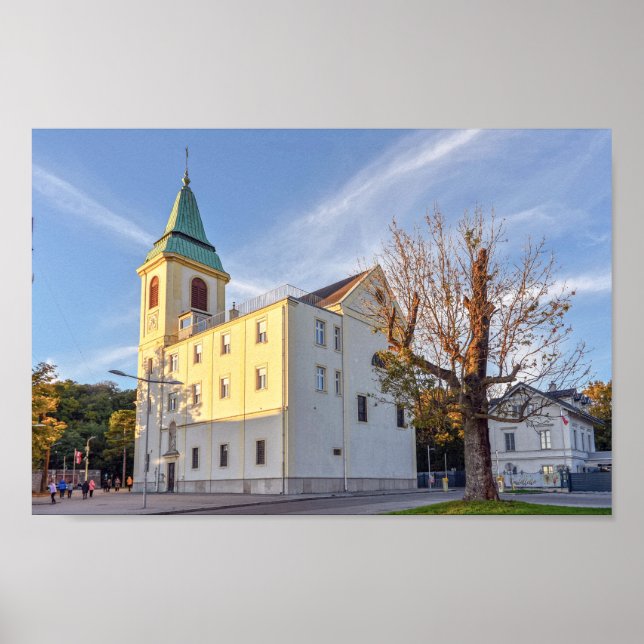 St. Joseph's Church, Kahlenberg, Austria  Poster (Front)