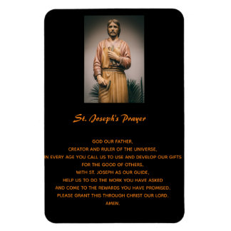 St. Joseph's Spirit of Work Prayer Magnet