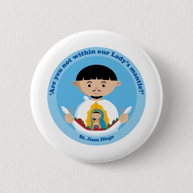St. Juan Diego Button (Front)