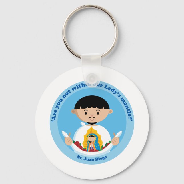 St. Juan Diego Keychain (Front)