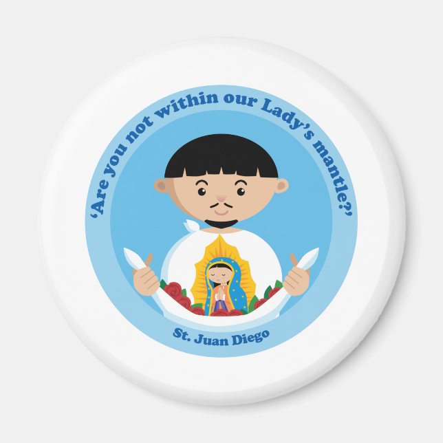 St. Juan Diego Magnet (Front)
