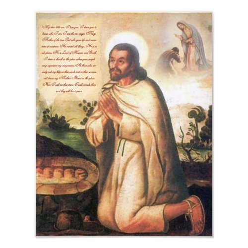 ST JUAN DIEGO PHOTO PRINT