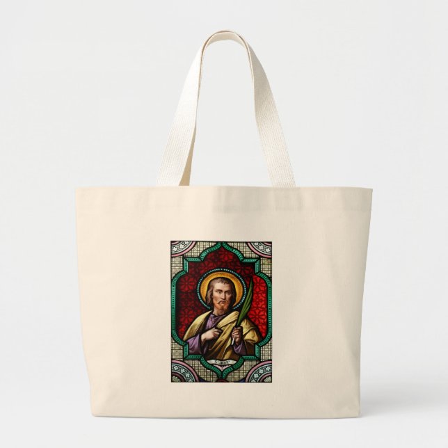 St Jude 4 Large Tote Bag (Front)