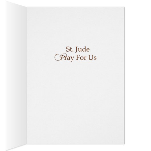 St. Jude Pray For Us (Inside (Right))