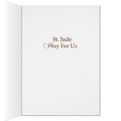 St. Jude Pray For Us Cards (Inside (Right))