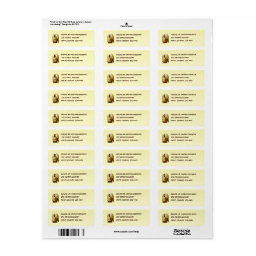 St. Jude Return Address Label Zazzle
