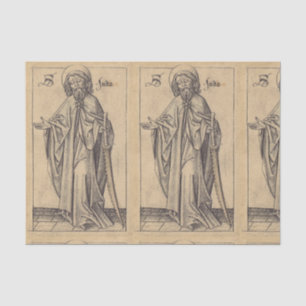 st Jude Thaddaeus the Apostle and brother of Jesus Tissue Paper